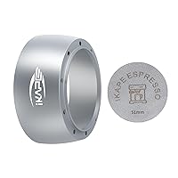 Vista 21 de IKAPE Juego de Embudo Dosificador Magnético, Anillo Dosificador de Espresso de 53MM y Filtro de Taza Compatible con Portafiltro Delonghi de 54MM Sin