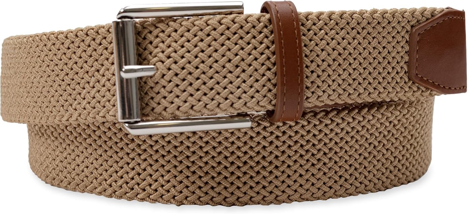 Cole Haan Men's Fully Adjustable Stretch Fabric Casual Belt - Image 2