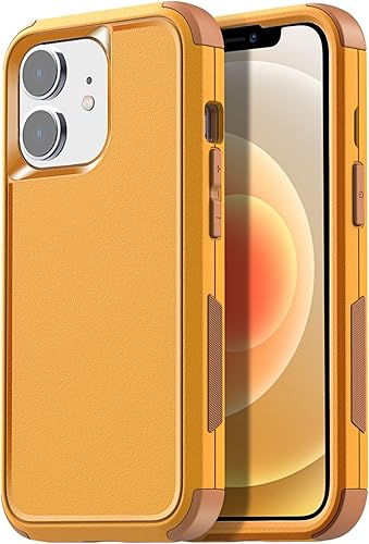 Miniatura 1 de AICase Funda resistente para iPhone 12iPhone 12 Pro, resistente de 3 capas, duradera, de grado militar, a prueba de golpes y caídas, funda