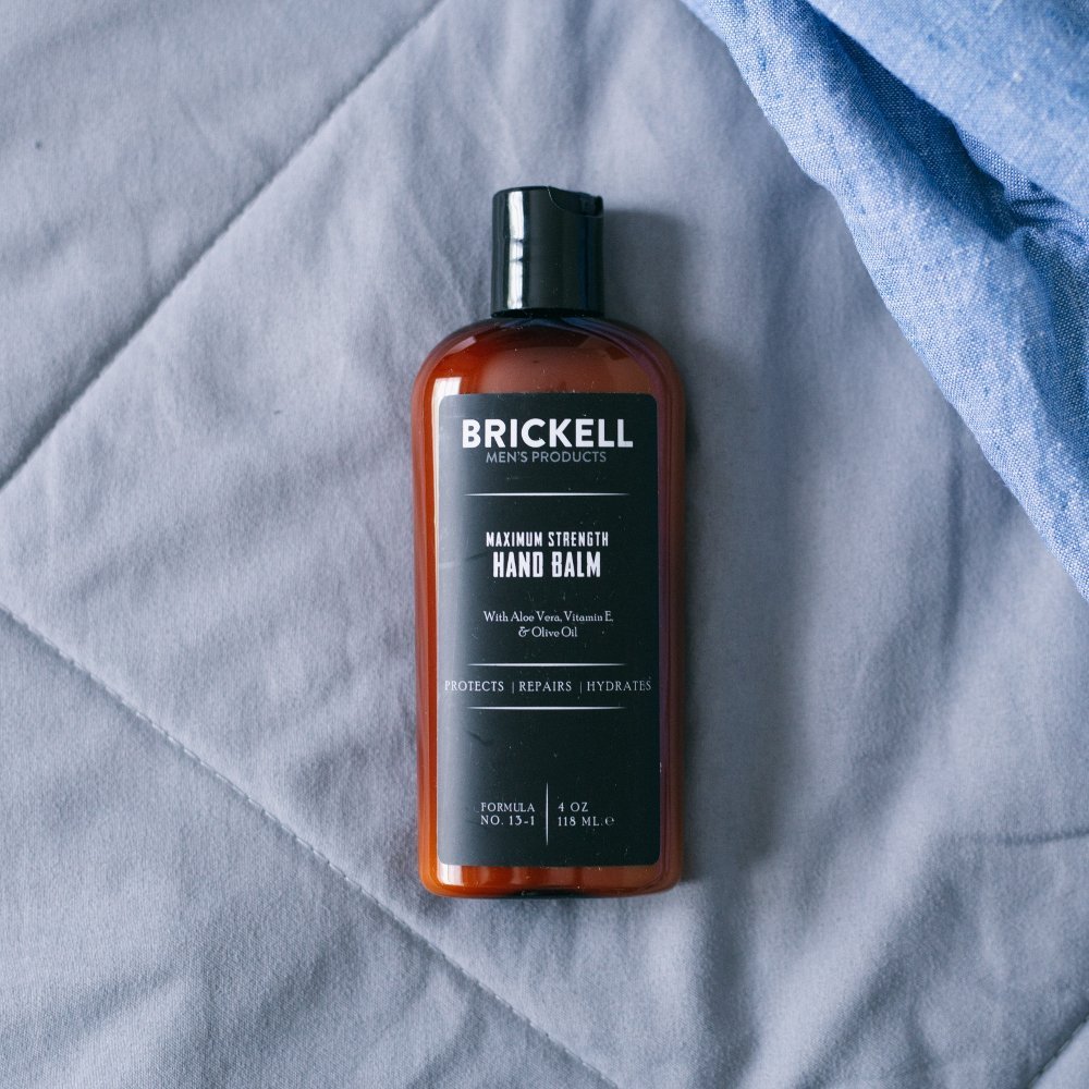 Brickell Men’s Maximum Strength Handcreme für Männer – Natürlich und Organisch - Dufend - 118 ml (Packung mit 2)