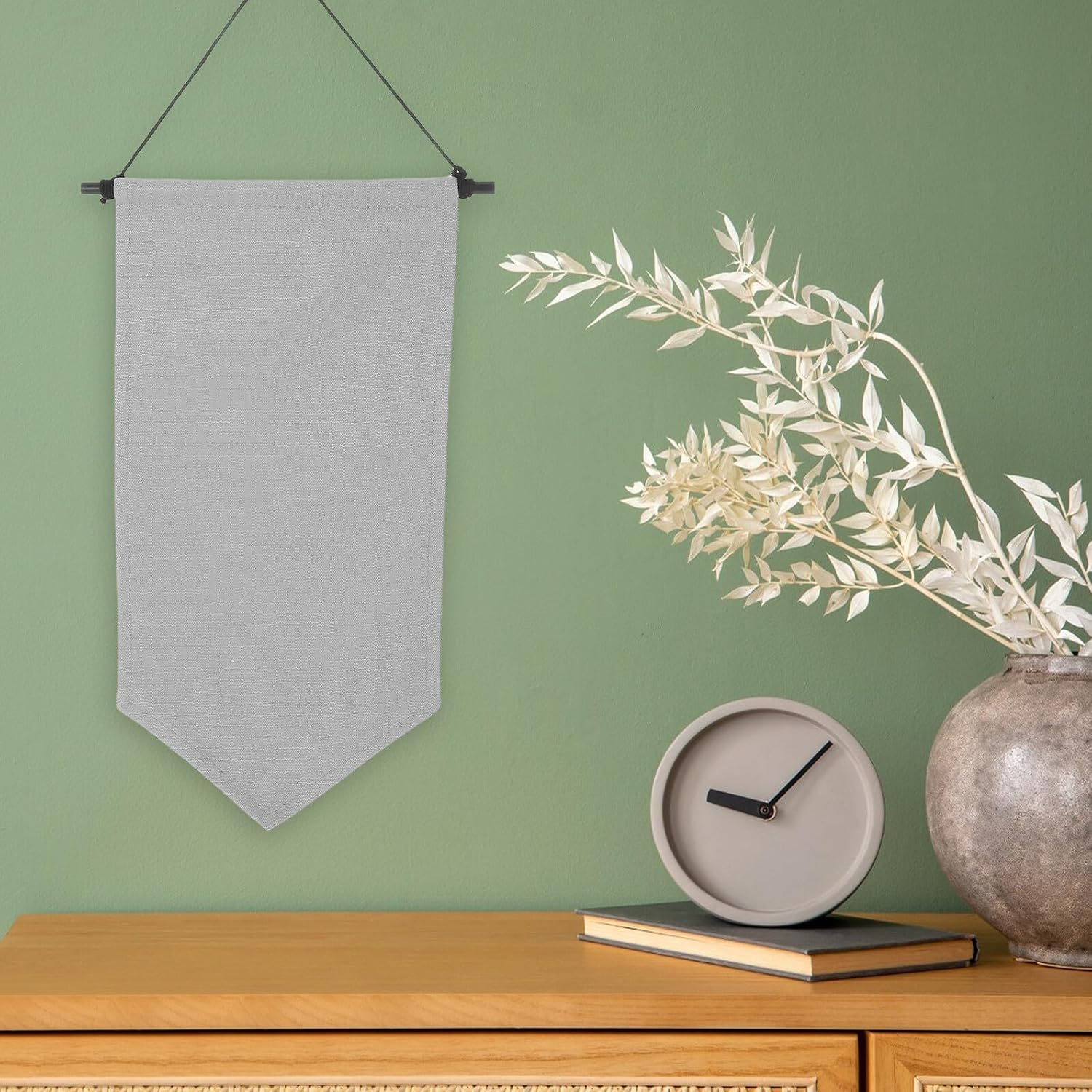 Wall Hanging Pin Holder Display Cloth, Small Gray Badge and Brooch Organizer, Medal and Enamel Pin Storage Board for Jewelry Collection and Display image 5