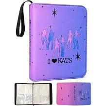 Photocard Binder for Kateye Photo Cards - 400 Pockets Leather Album Lomo Cards Organizing Holder Merch for Collector Gifts