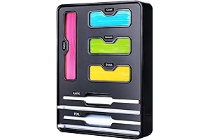 6 in 1 Drawer Organizer with Wrap Cutter