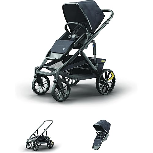 Veer Switch&Roll Stroller | 4 Wheel All-Terrain Stroller with Switchback Seat | Fits All Major Infant Car Seats (Adapters Sold Separate) | Shock Absorbing, Durable, Maneuverable, Collapsible