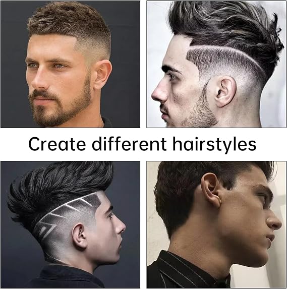 Texture Comb Wide Tooth Styling Comb for Men's Wide Tooth Styling Comb,Professional Hair Styling Comb for Ergonomic Barber Comb for All Hair Types (Black)