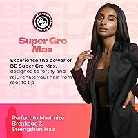 Vista 2 de Bronner Brothers Super Gro Maximum Strength, 6 onzas