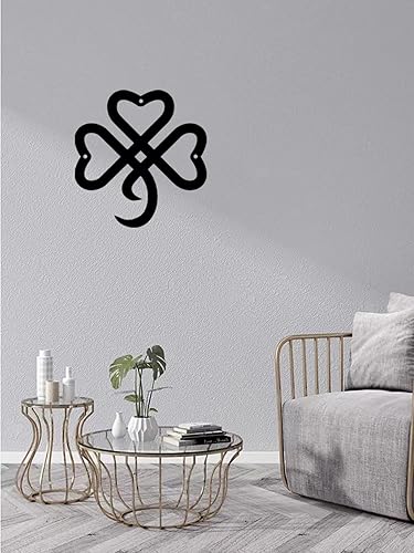 Miniatura 8 de RESACO Decoraciones de trébol, decoraciones del día de San Patricio, corona de trébol, regalo celta irlandés para el día de San Patricio, adorno de