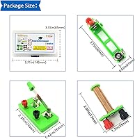 Vista 9 de EUDAX DIY Physics Experiment Model Kit Electromagnetic Materials Electromagnet and Basic Electricity Discovery Circuit for School Lab Creative