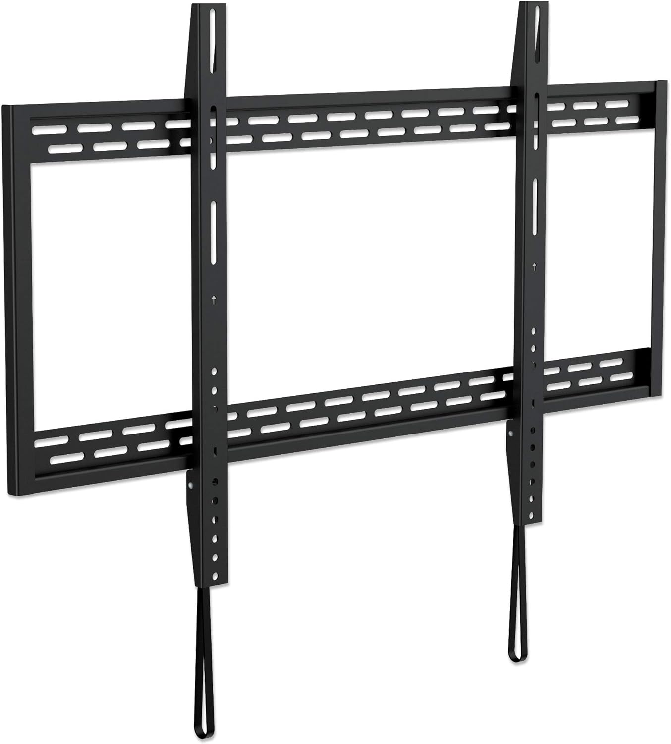 Manhattan 461993 Slim Fixed Wall Bracket LED LCD TV 60-100" Black