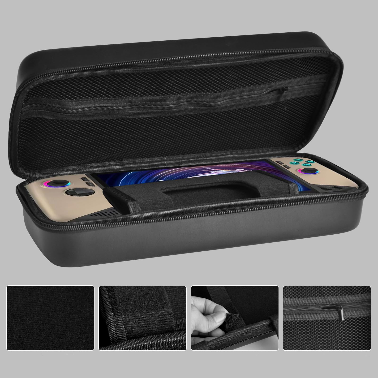 Hzycwgone Case for MSI Claw 8 AI+(2025),Travel Carrying Bag Cover