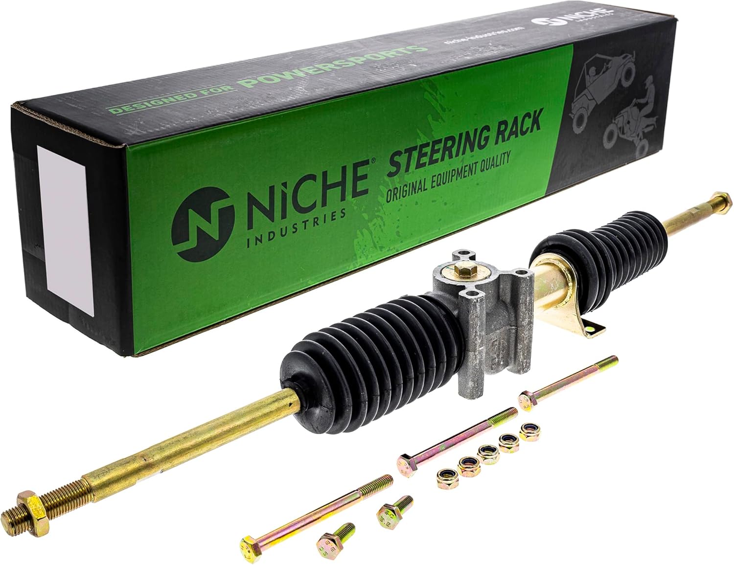 NICHE Steering Rack Tie Rod End Kit for Polaris RZR 900 1824259 7061215 7061216