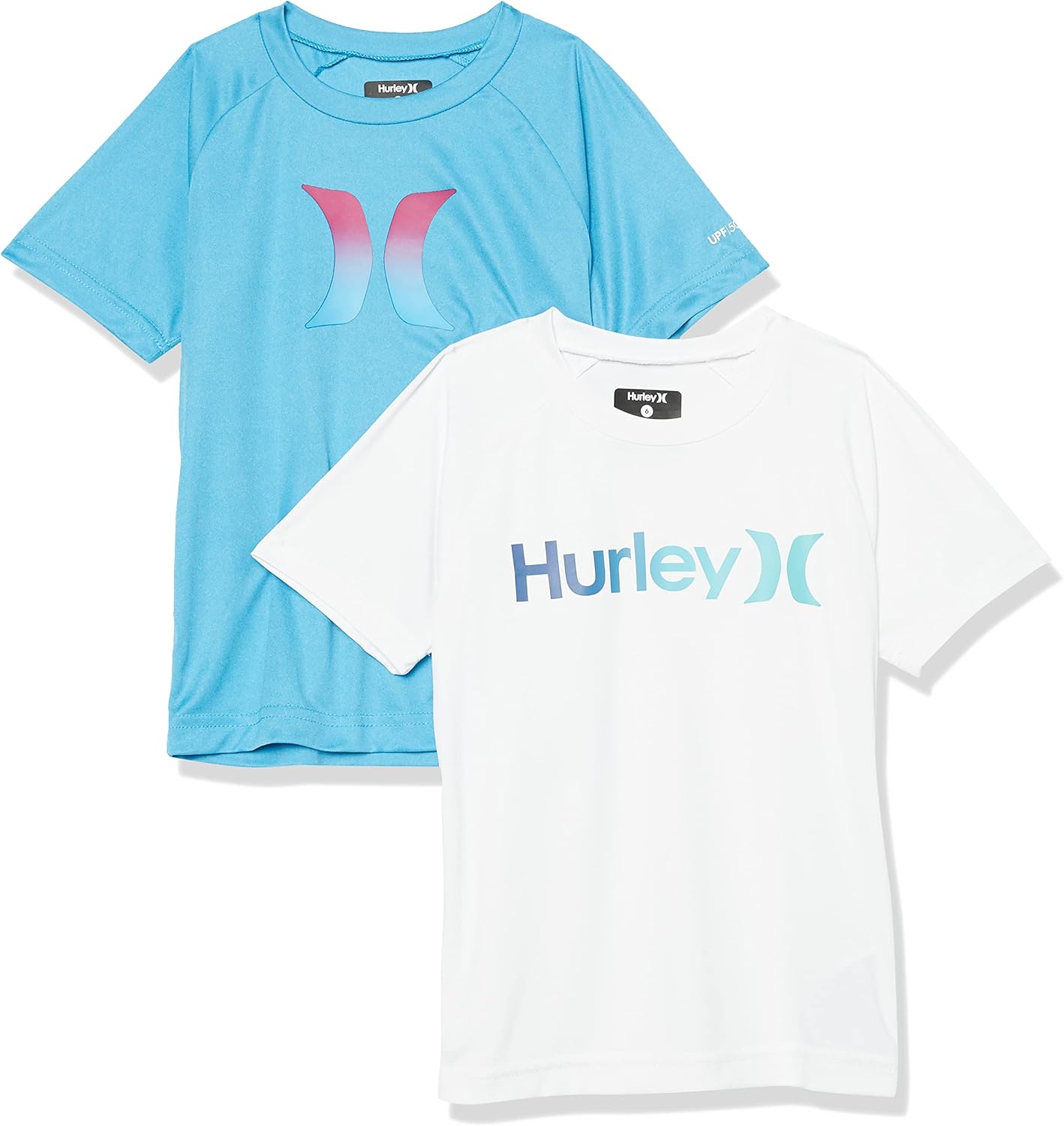 Hurley Boys' 2-Pack Rash Guard Shirt: Clothing, Shoes & Jewelry