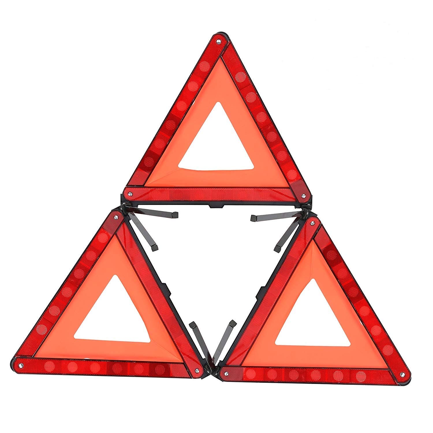 Triangle Alert Box Snapklik.com : YaeKoo Triple Warning Triangle In Storage Case Foldable ...