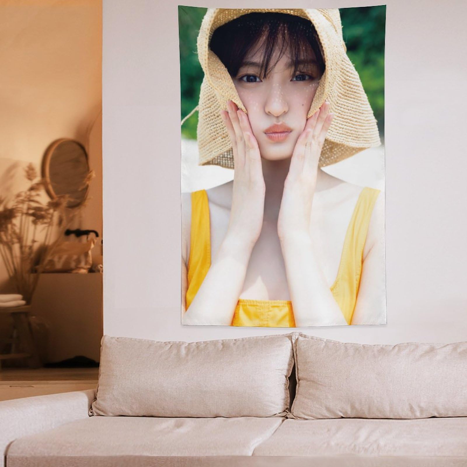 Amazon.co.jp: 遠藤さくら(乃木坂46)最新グラビア水着画像タペストリー