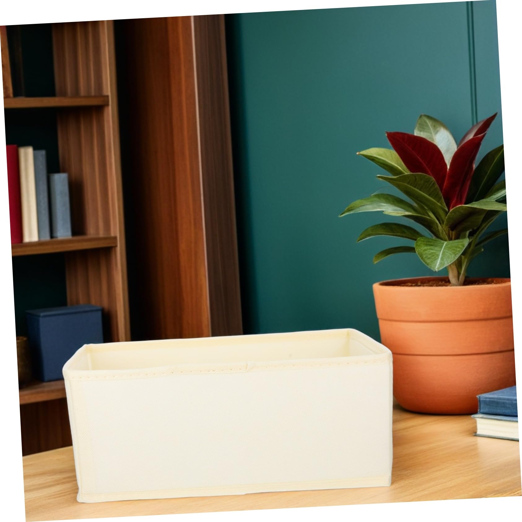 Ipetboom 6pezzi Organizer Biancheria Intima Divisori Tessuto per Calzini Sciarpe Salvaspazio Armadio Cassetto Contenitori Organizer per Vestiti Riporre