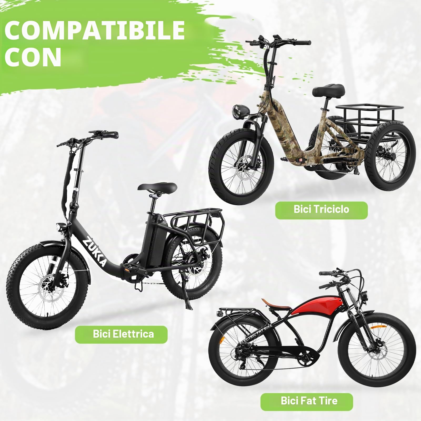 1/2 Set 20 x 4,0 pollici Heavy Duty E-Bike pneumatici Fat Bike 98 – 406 30TPI guaina per bicicletta con profilo antiscivolo per biciclette elettriche/Fat Bike/MTB