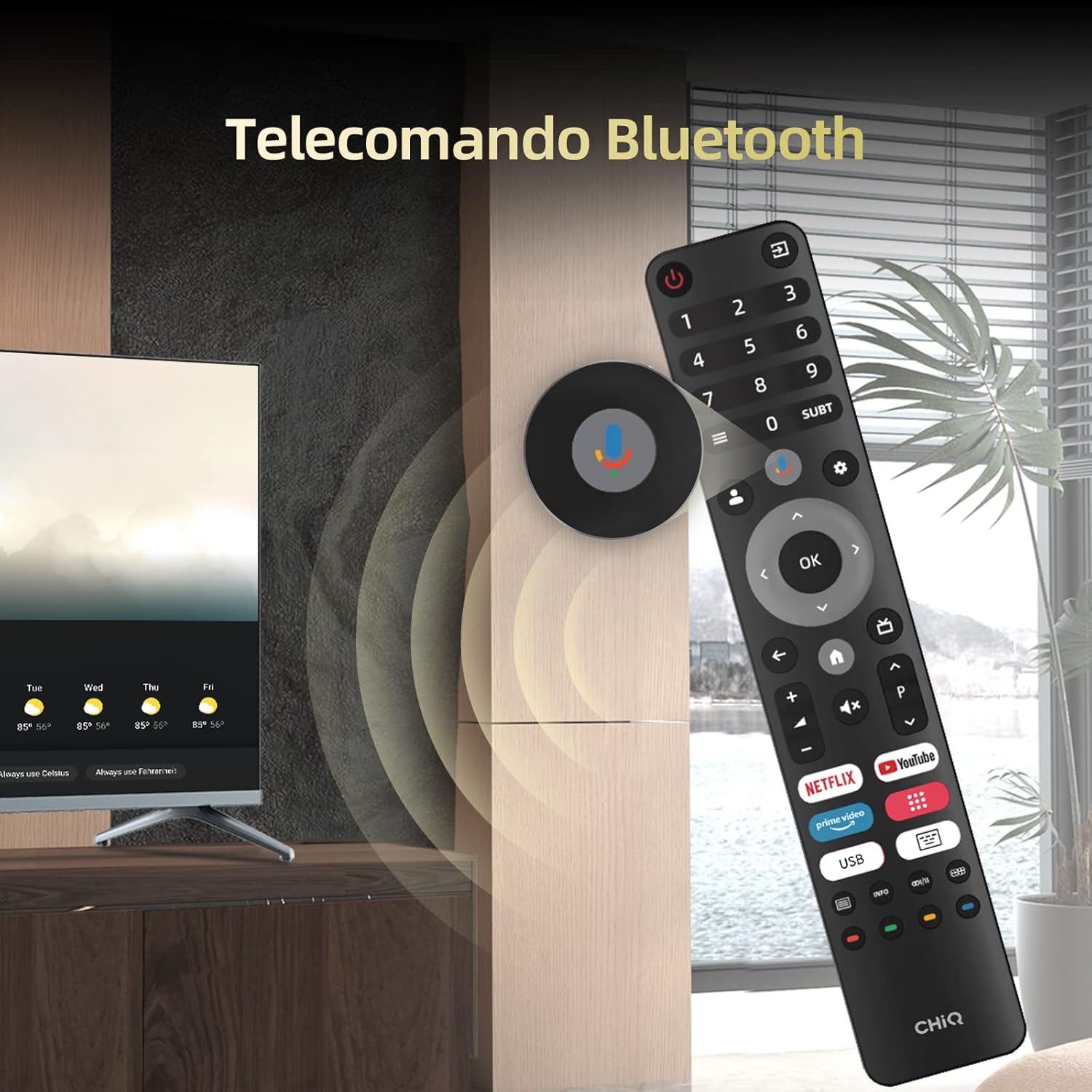 CHiQ L32H8CG TV 32 pollici, Smart TV, FHD, senza cornice in metallo, HDR10 e HLG, triplo sintonizzatore CHiQ L32H8CG TV 32 pollici, Smart TV, FHD, senza cornice in metallo, HDR10 e HLG, triplo sintonizzatore