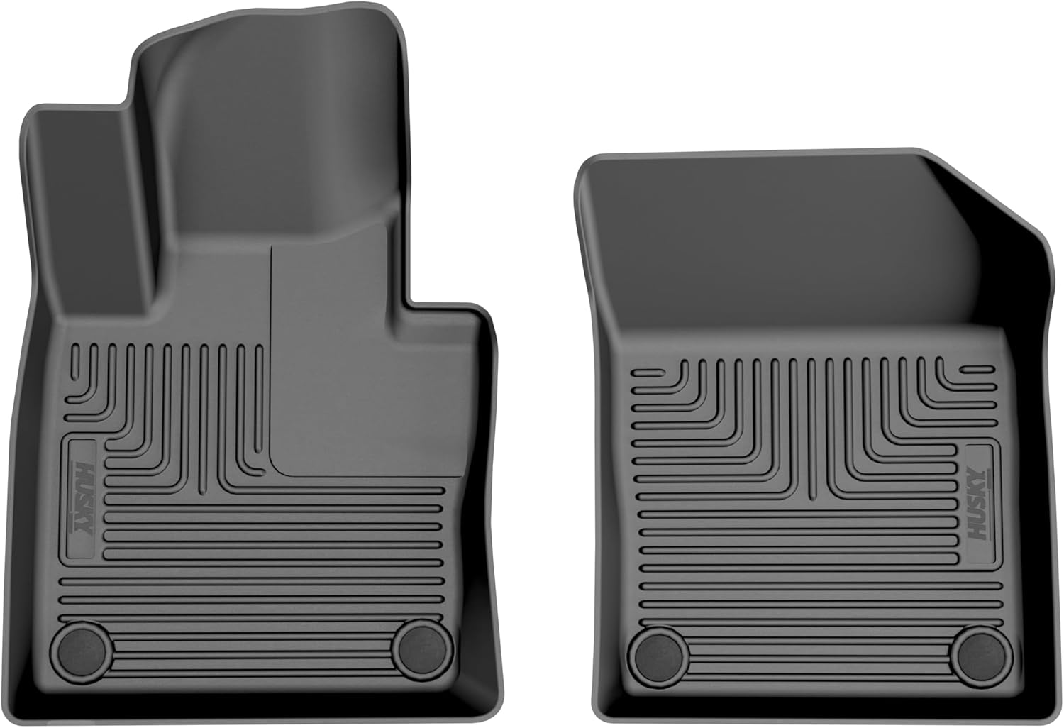 Husky Liners Weatherbeater Floor Mats | Fits 2018-2026 Volvo XC60 | Front Row, 1-pc Black - 18621