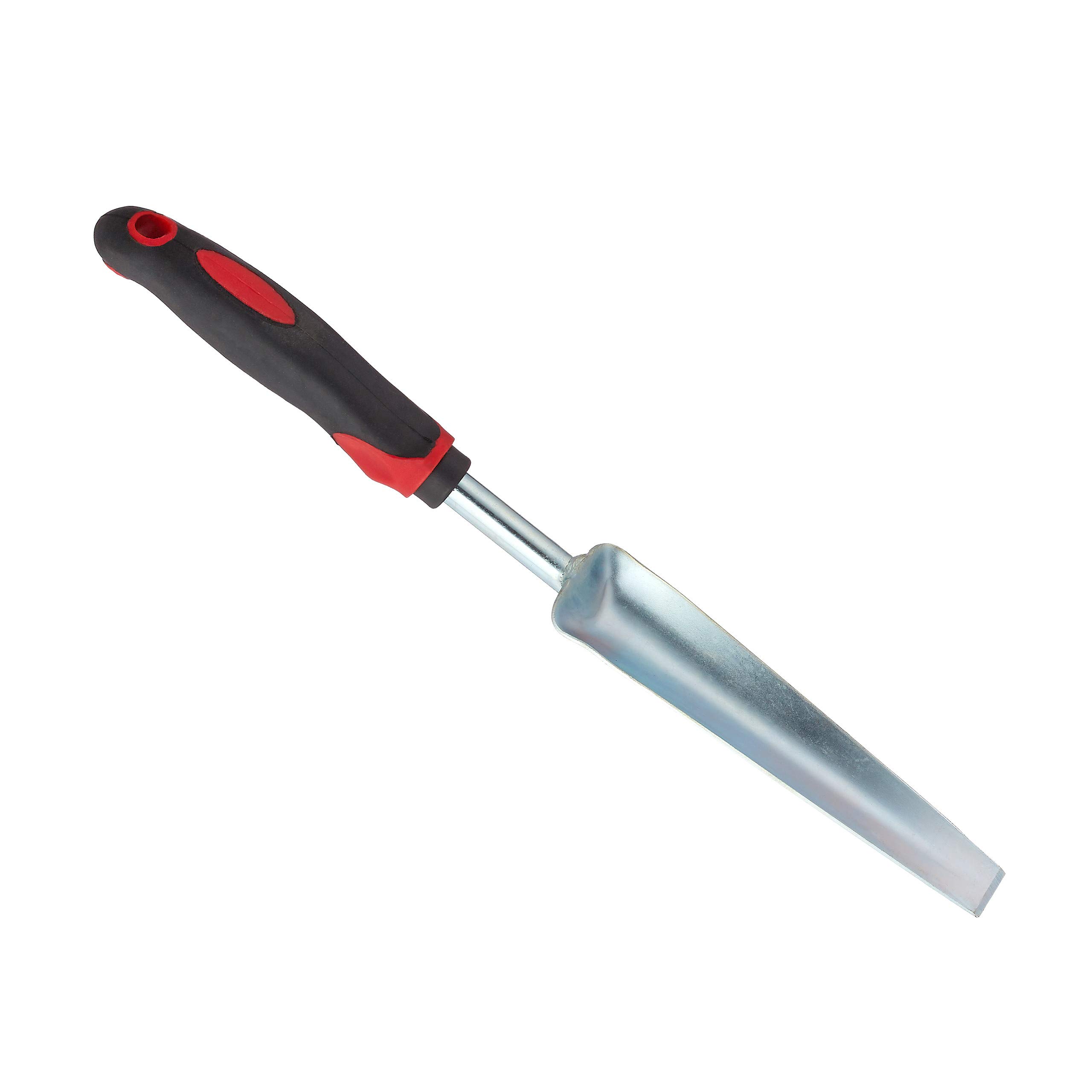Relaxdays Weeder, wyrywacz do roślin do skutecznego usuwania chwastów, ergonomiczny uchwyt, długość: 37,5 cm, czarno-czerwony