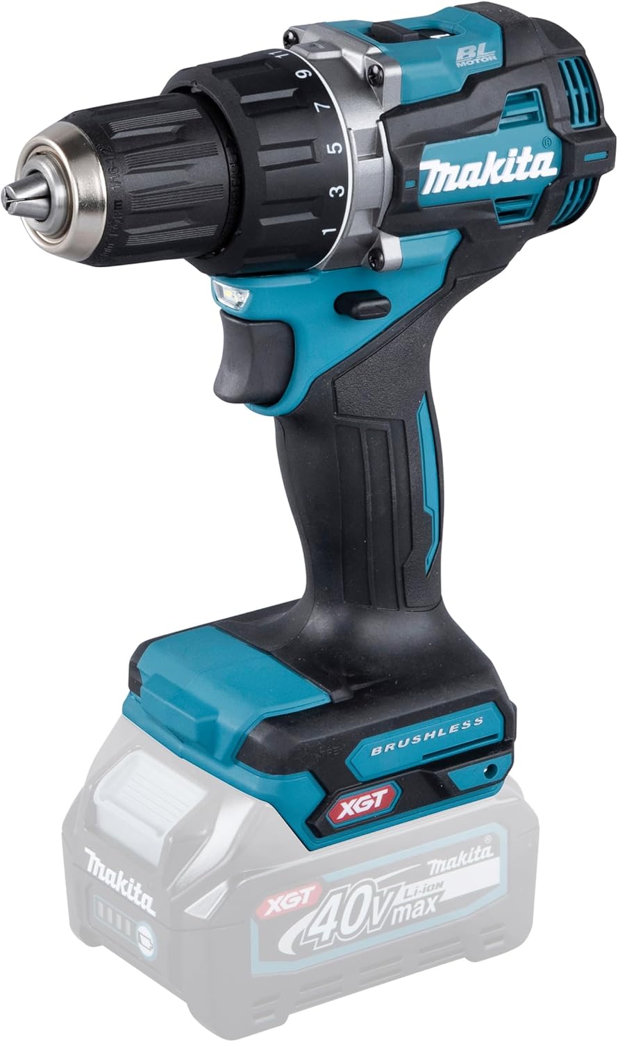 Makita DF002GZ 40V Max Li-ion XGT Brushless Drill Driver, without Battery & Charger