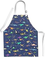 Vista 10 de Kids Aprons for Girls and Boys, Toddler Apron with Pocket for Painting, Cooking, Baking, Gardening and Crafts