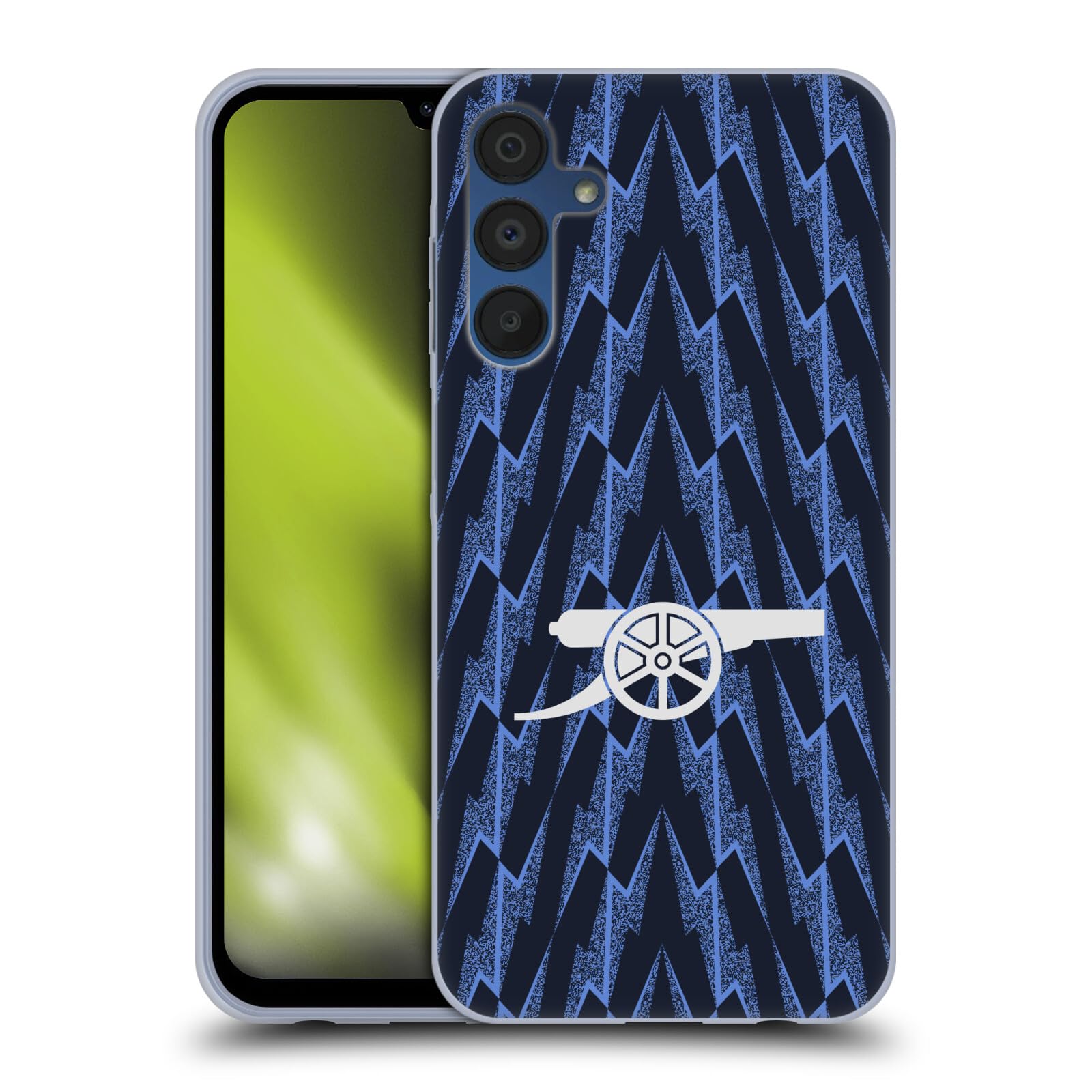 Head Case Designs Officially Licensed Arsenal FC Away 2025/26 Kit Gel Case [Military Grade Protection] Compatible With Samsung Galaxy A15 — image 1