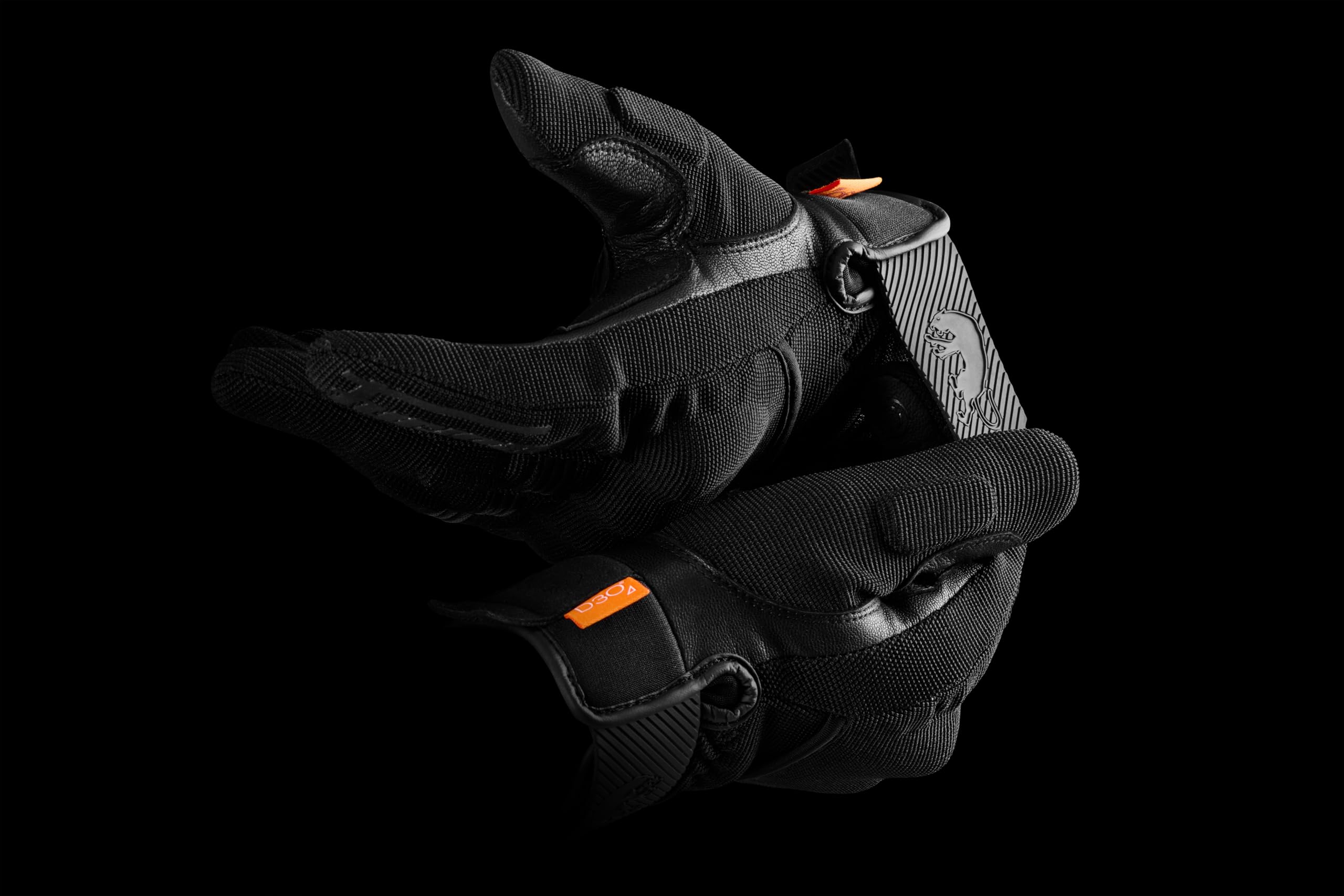 Furygan Jet Lady D3O EVO - Motorradhandschuhe für Damen - 100% Lederhandfläche - Touchscreen-Kompatibilität - Komfort - Sommerhandschuhe - atmungsaktiv & leicht, Schwarz