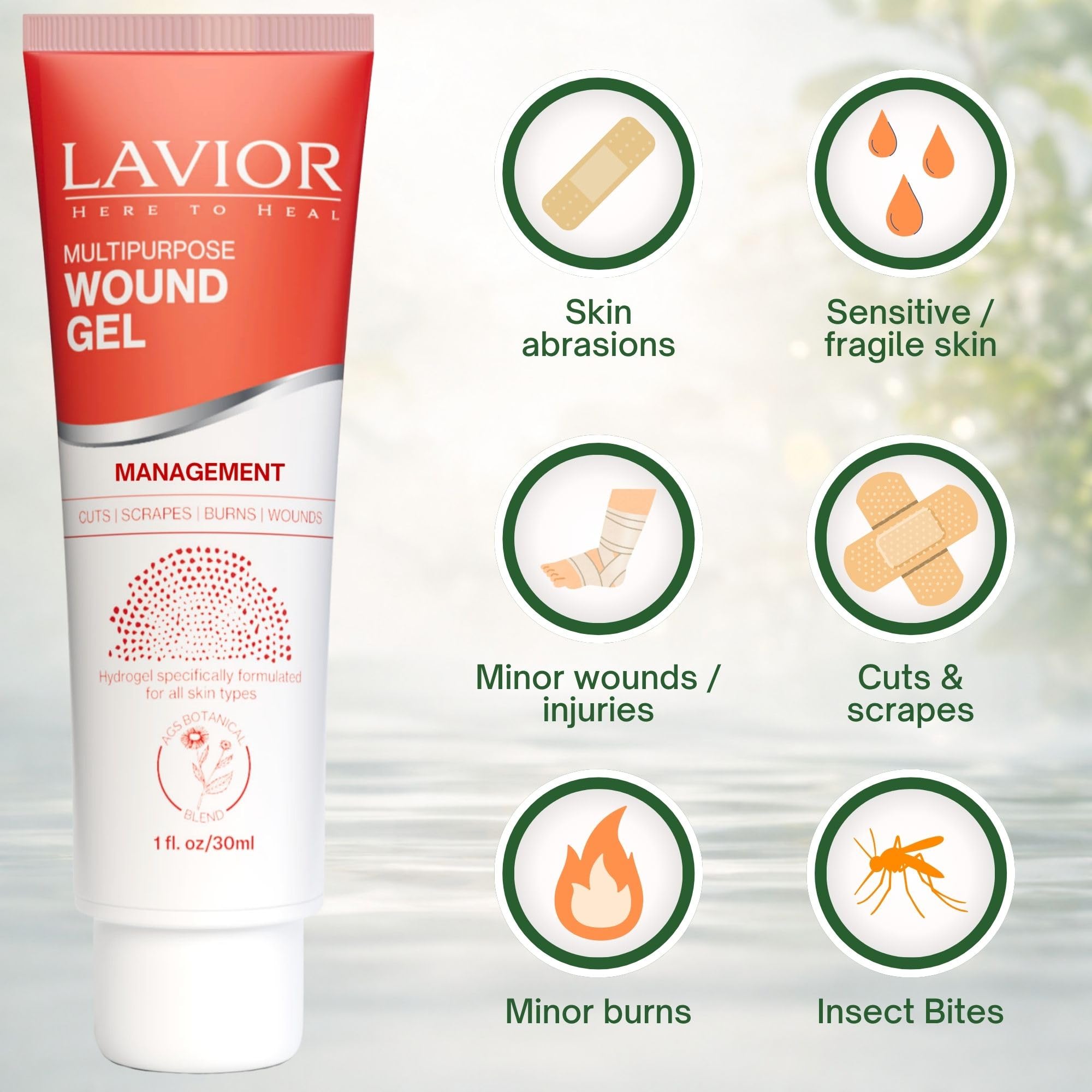 Amazon.com: LAVIOR Advanced Botanical Wound Gel – Fast Healing