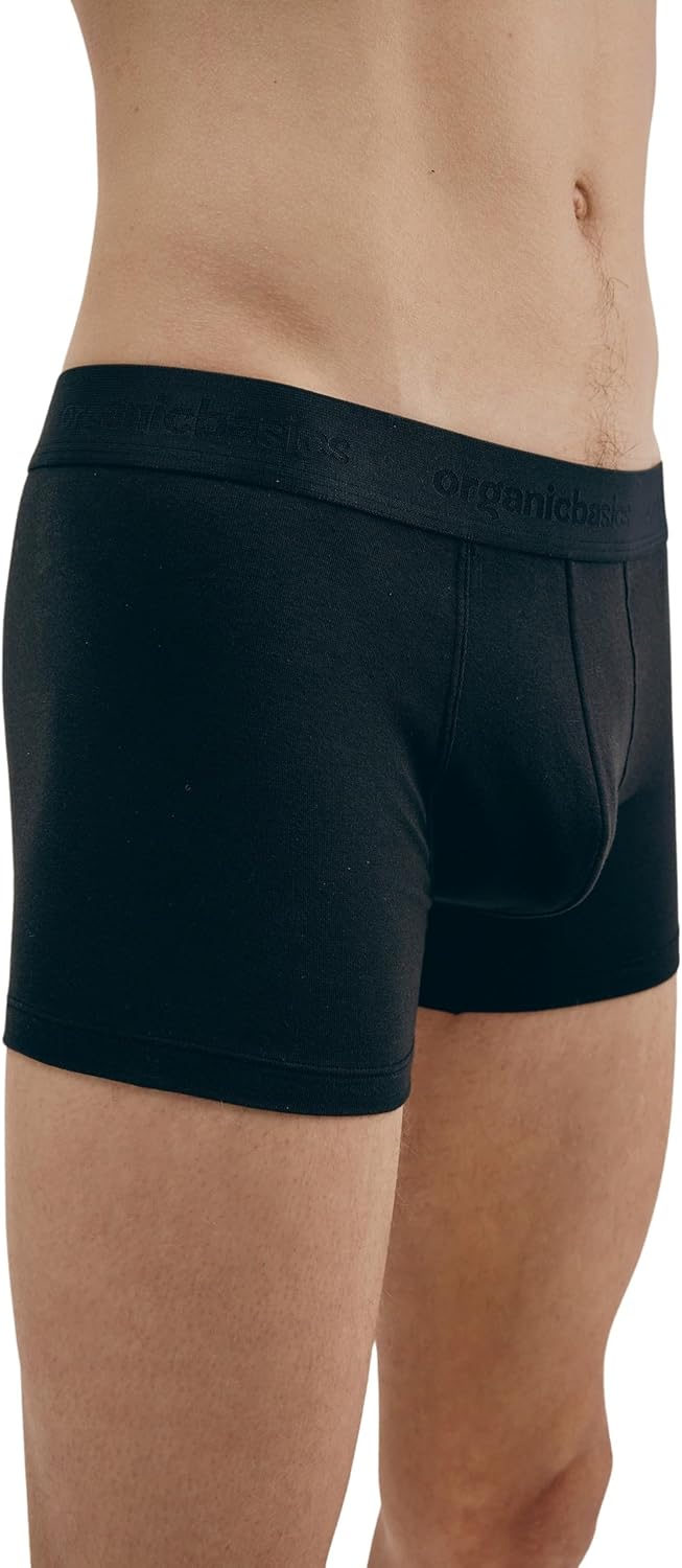 Organic Basics mens Core 3" Organic Cotton Boxer Trunk Underwear - Image 2