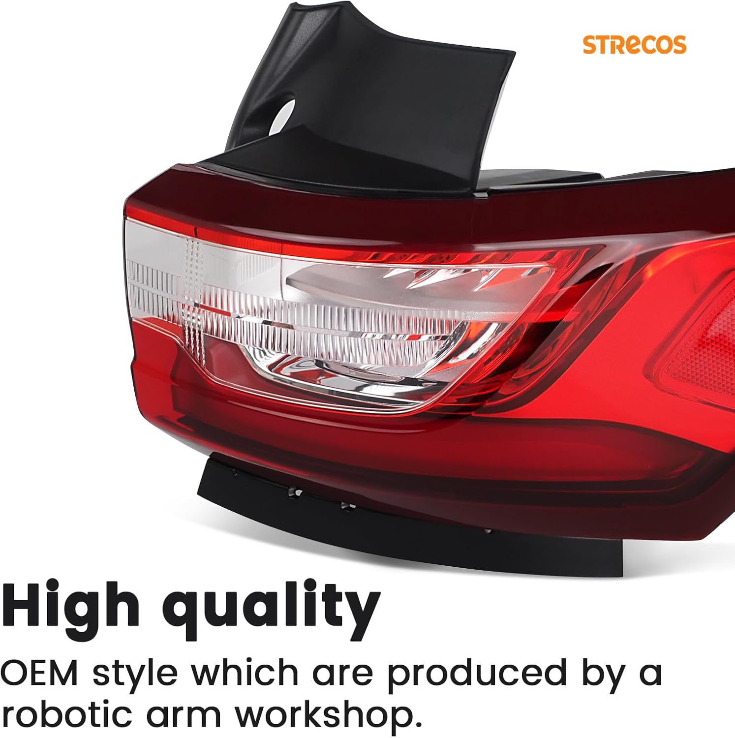 LED Tail Light Assembly Compatible with Chevy Traverse 2018 2019 2020 2021 Rear Brake Turn Signal Outer Taillight Replacement 85164968 84618032 GM2805130 (Right Passenger Side)