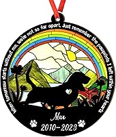 Vista 82 de Adorno de atrapasoles de setter irlandés personalizado, adorno de Navidad de Setter irlandés, regalo para perro amante, setter irlandés