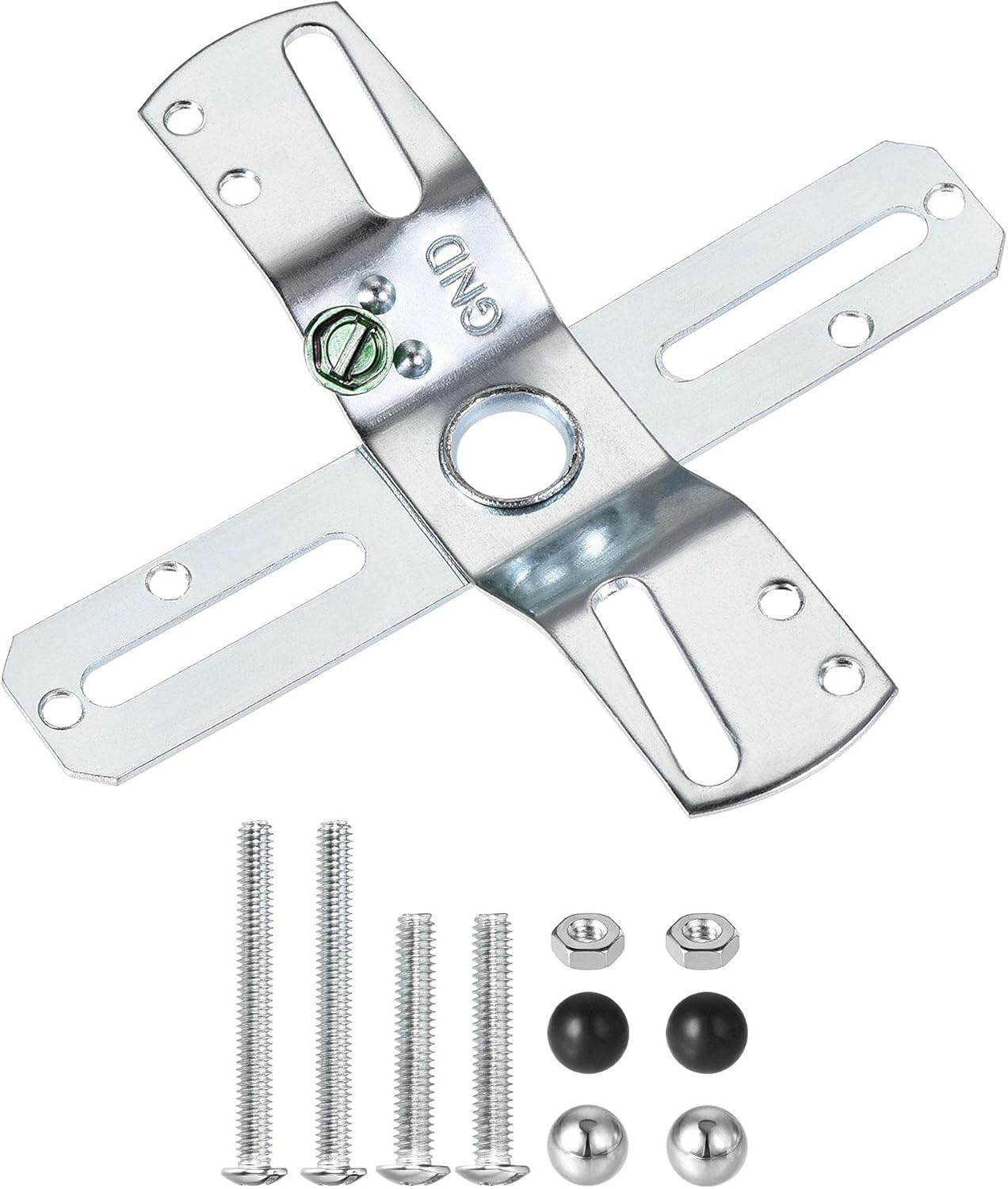 uxcell Light Crossbar Kit 4 Inch CrossShaped Mounting