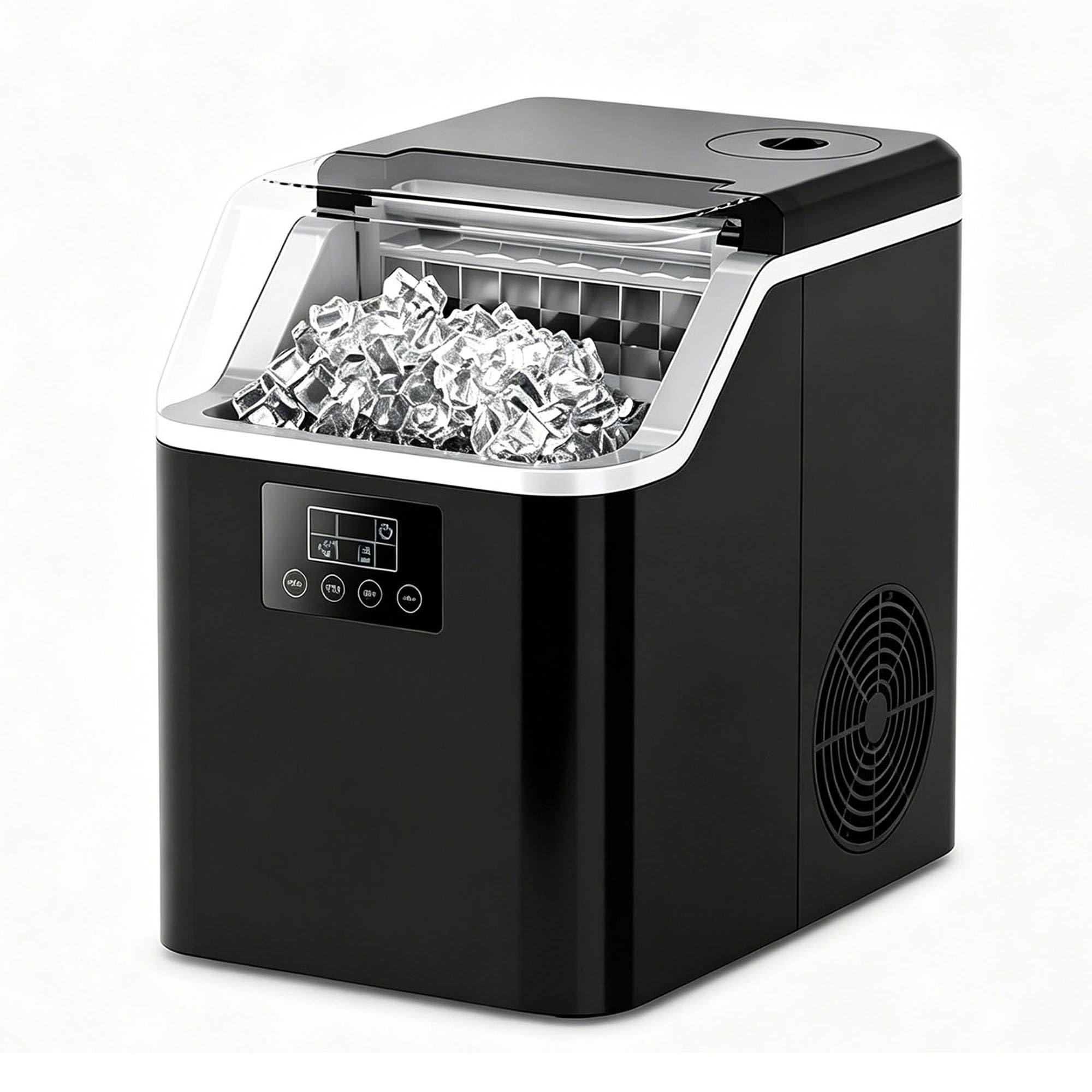 Machine à glaçons de comptoir avec stérilisation UV pour cuisine - 8