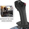 Thrustmaster TCA Sidestick Airbus Edition – Resmi Airbus Lisanslı Sivil Havacılık Joystick – 12 Programlanabilir Düğme, H.E.A.R.T. Manyetik Hassasiyet – PC Uyumlu