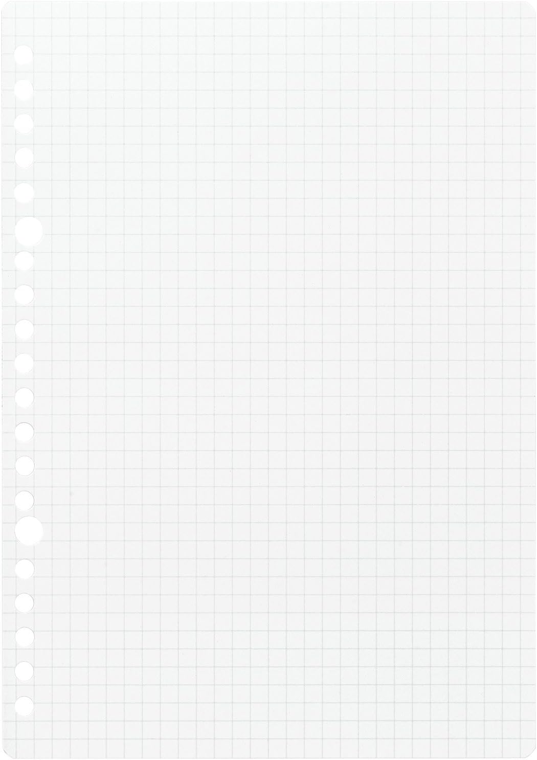 Maruman L1307H Loose Leaf A5 Square 0.2 inch (5 mm), 100 Sheets Set of 5