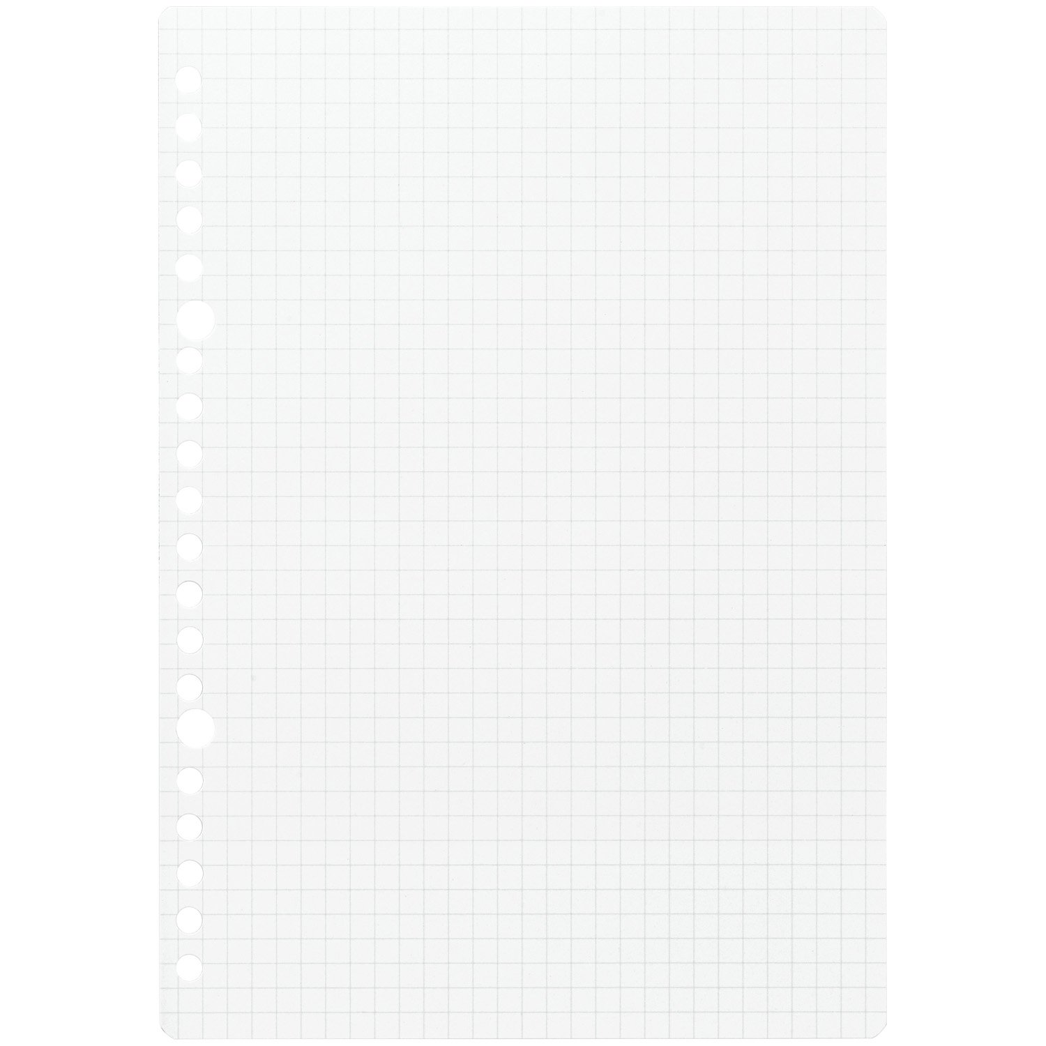 Maruman L1307H Loseblatt, A5, 5 mm, 100 Blatt, 5 Stück