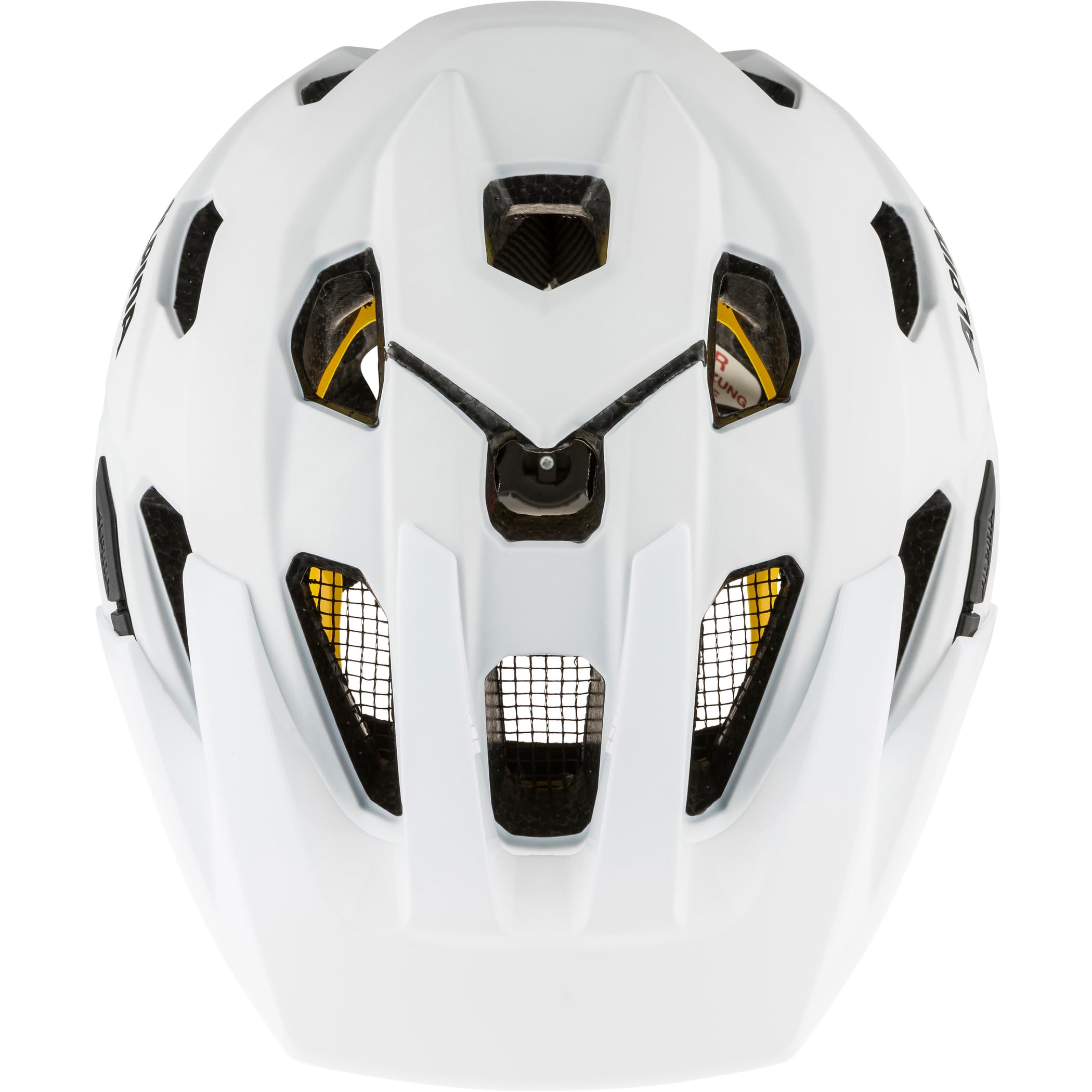 ALPINA PLOSE MIPS, white matt, 52-57 cm, kask rowerowy dla kobiet i mężczyzn, indywidualnie dopasowany