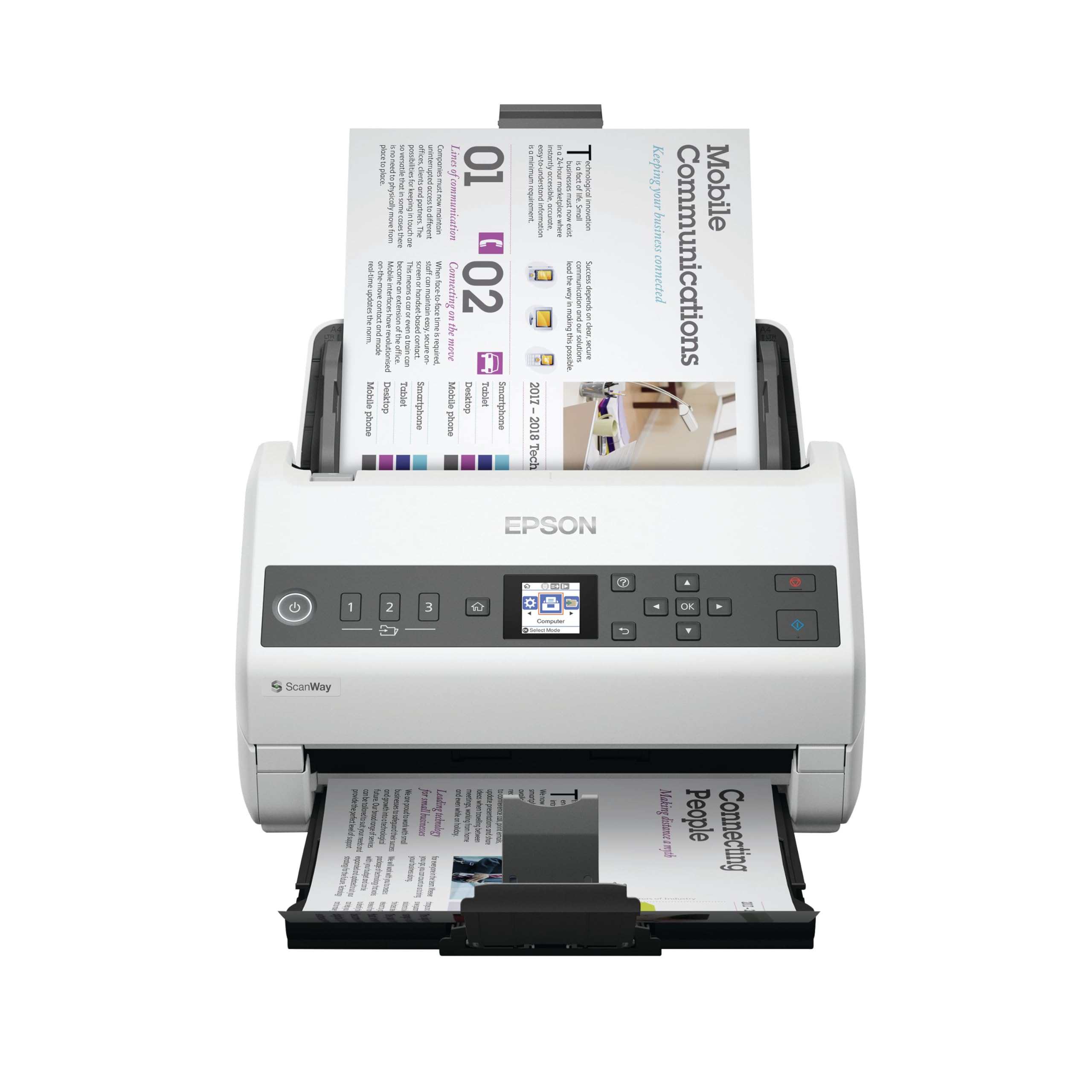 Epson Workforce DS-730n Scanner A Foglio 600 X 600 Dpi A4 Nero, Bianco (epson Workforce DS-730n Scanner B4 600?dpi X 600 Dpi)