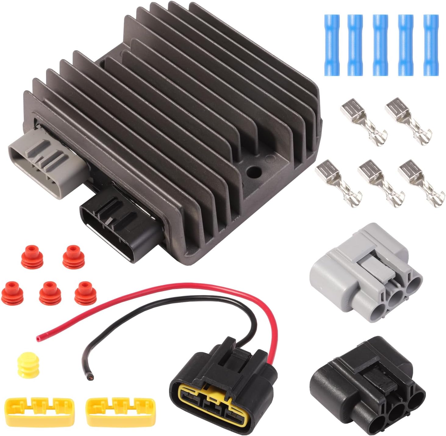 Mosfet Voltage Regulator Rectifier Replacement for CAN-AM ATV Outlander 800R EFI XT-P DPS FH019AA 710001191