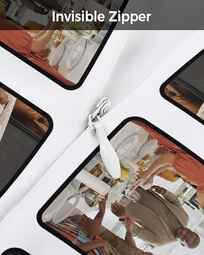 Miniatura 4 de Funda de almohada personalizada con imagen, con texto en inglés "I Love You Best Family Ever", funda de almohada personalizada con foto, funda de