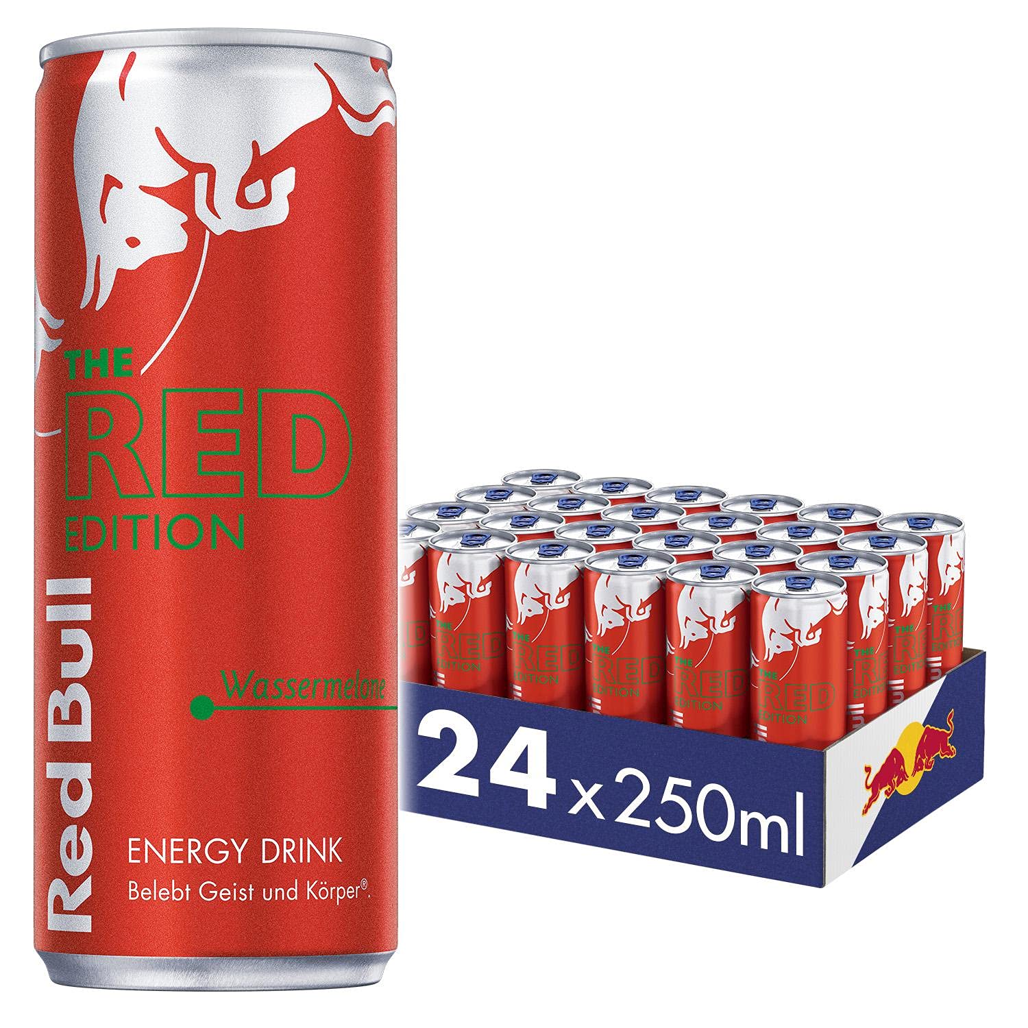 Organics by Red Bull Simply Cola - 24er Palette Dosen - Bio-Erfrischungsgetränke 100% natürliche Zutaten, EINWEG & Energy Drink Red Edition - 24er Palette Dosen