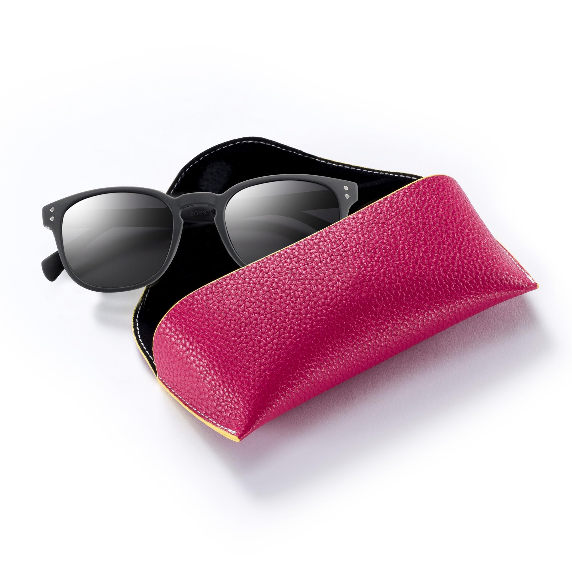 FEFI - Grande custodia colorata per occhiali da sole, astuccio per occhiali da sole