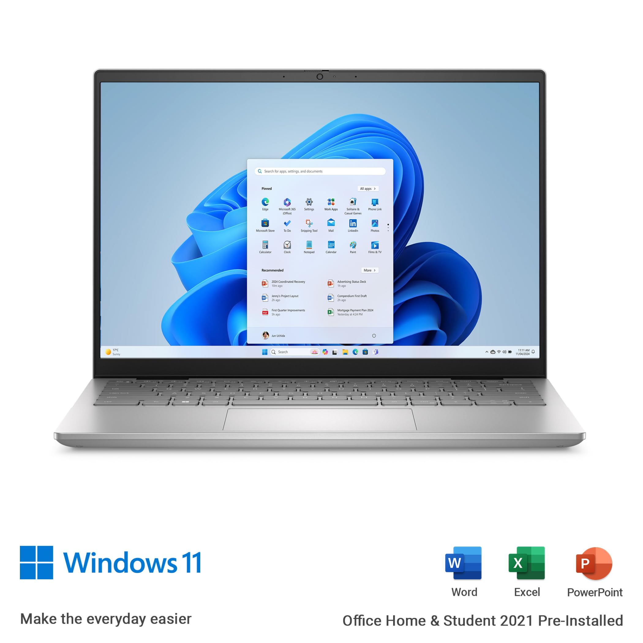 Dell Inspion 7430 Laptop, Intel Core i7-13700H, 16GB LP DDR5 +