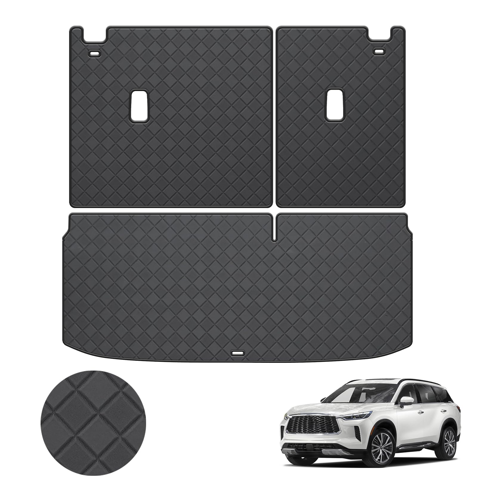 Amazon.com: Cargo Mat & Backrest Mat Fit for 2022-2026 Infiniti