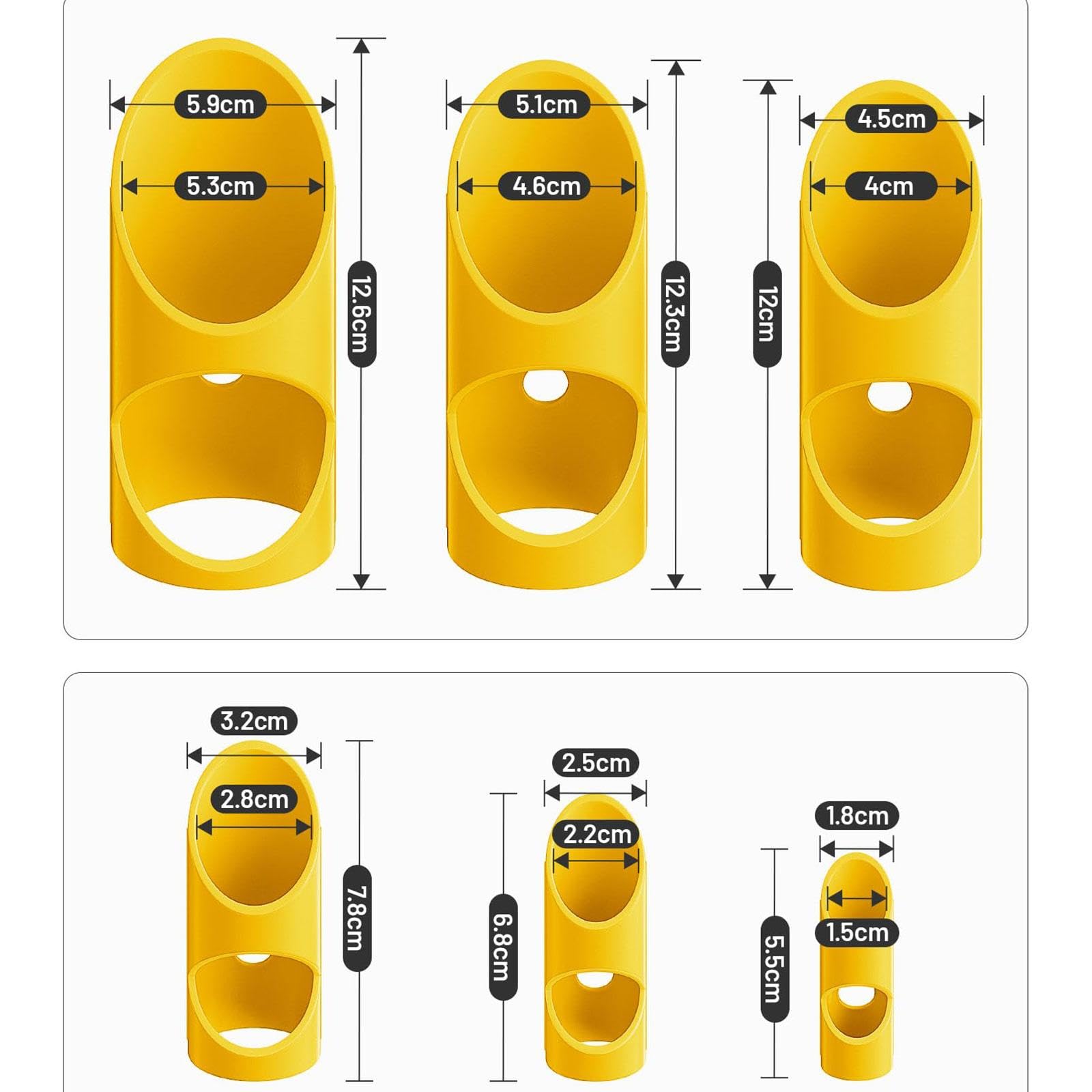 Taglierina Di Precisione Per Tubi Isolanti In Gomma A 45°, Strumento Per Tagliare Tubi In Schiuma, Dispositivo Guida Di Taglio Per Isolamento Del Tubo Regolabile Da 60-90 Mm, Guida Per Taglio Isolante - 3
