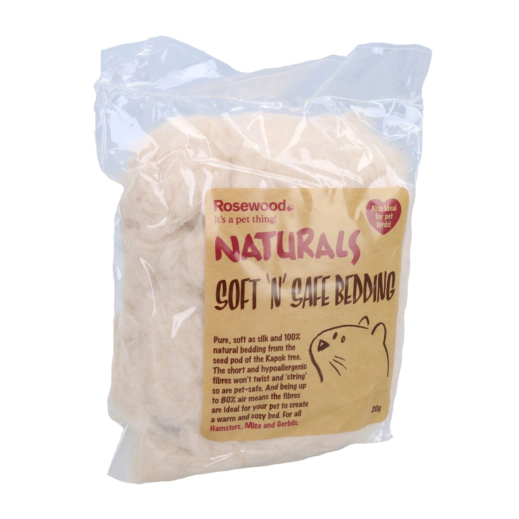 AB Tools Weiche und sichere Tiereinstreu, hypoallergen, antibakteriell und biologisch abbaubar, 12 Stück