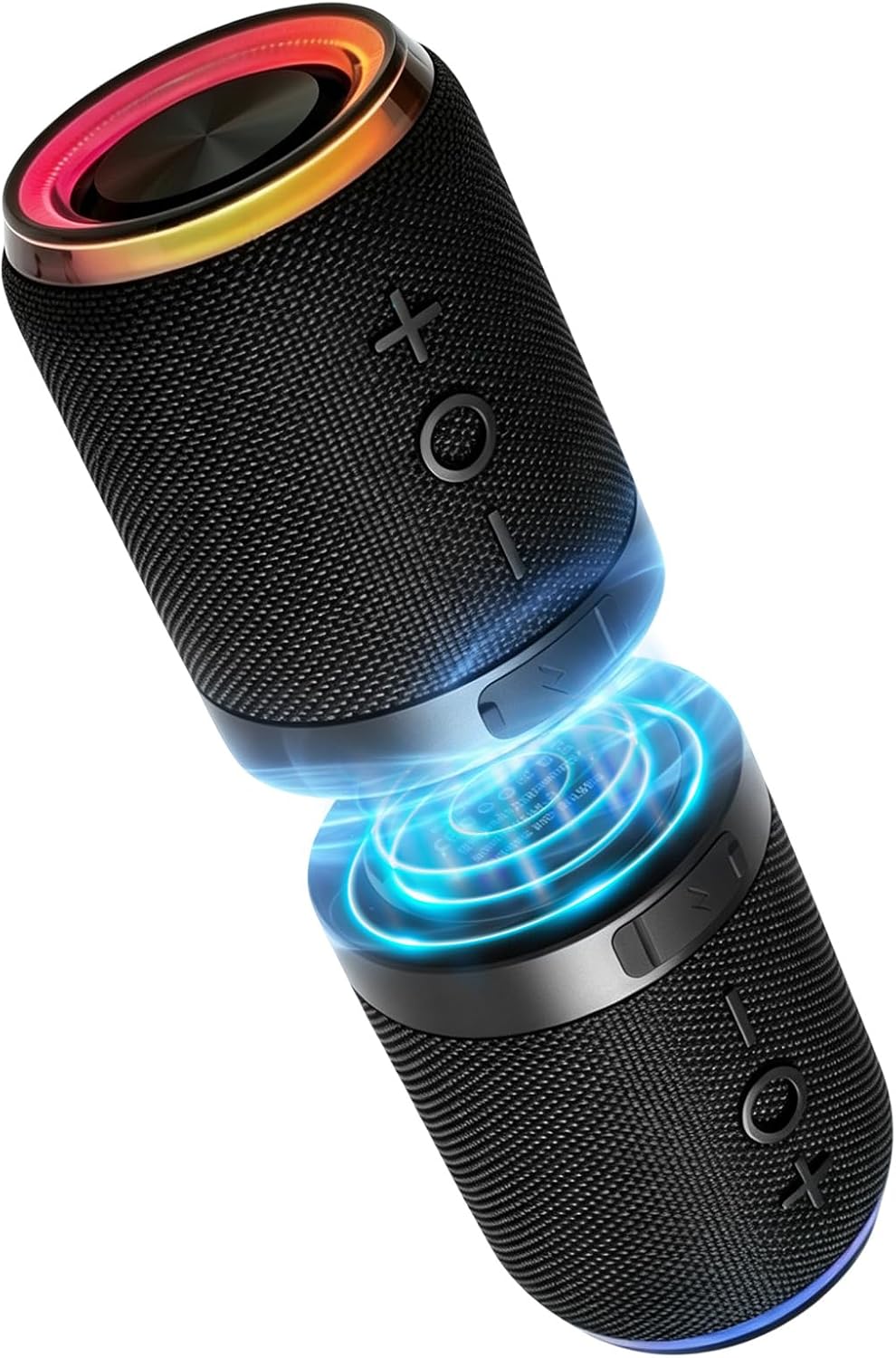 AURTEC 2-in-1 Magnetic Split Bluetooth Speaker, Loud Stereo, 12H Playtime