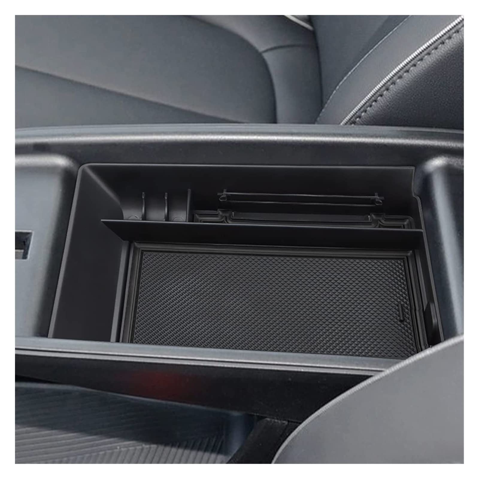 Compatible con Hyundai Ioniq 5 2022 2023. Bandeja organizadora para Consola Central, Caja de Almacenamiento, Inserto para Accesorios, guantera Secundaria.