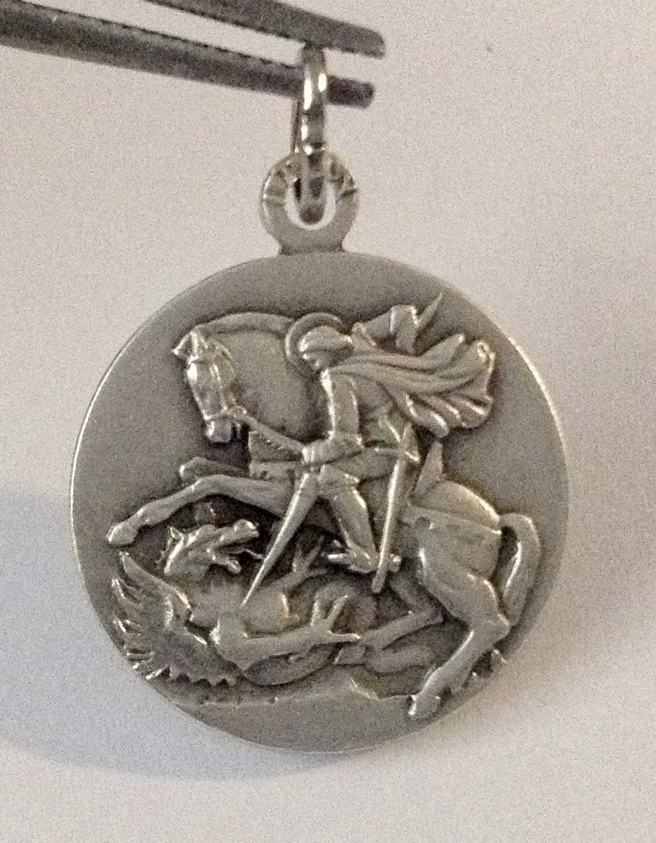 I G J SAINT GEORGE MARTYR MEDAL - THE PATRON SAINTS MEDALS - 100% MADE IN ITALY - Image 2