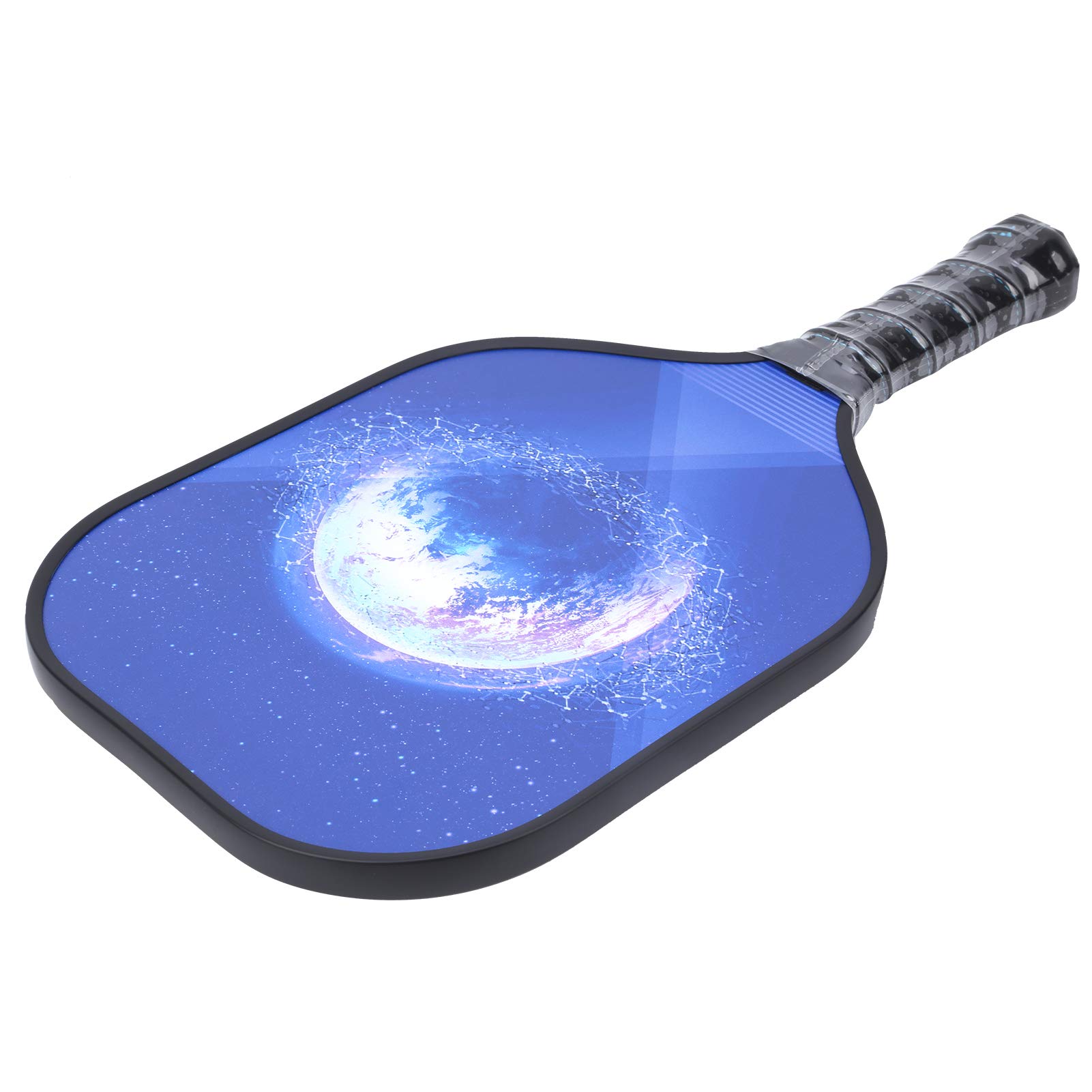 Bediffer Racchetta da Pickleball Resistente con Superficie in Fibra di